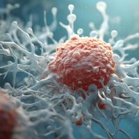 Illustration of a macrophage